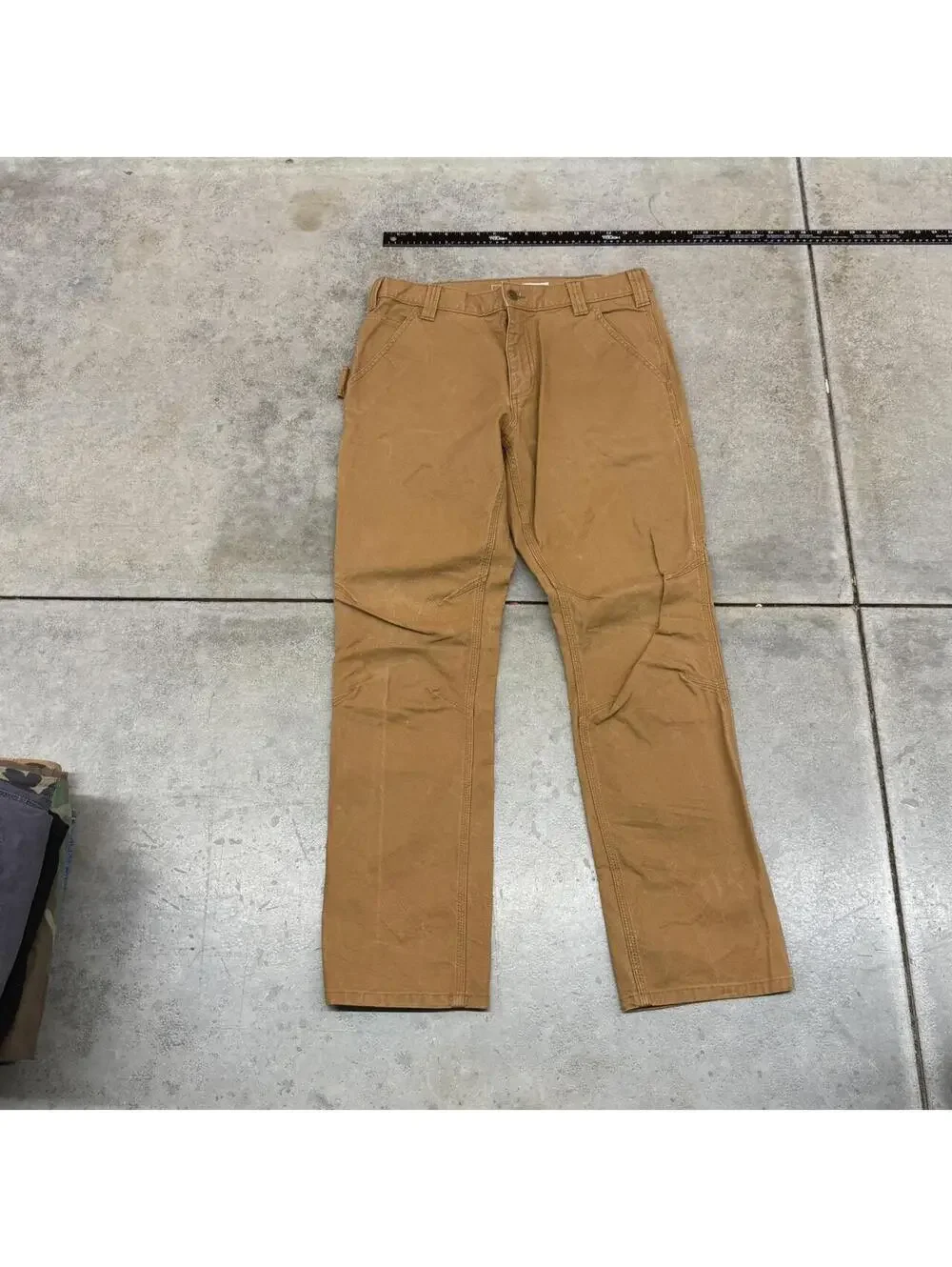 vintage dickies faded black relaxed fit cargo pants size 34 x 34
